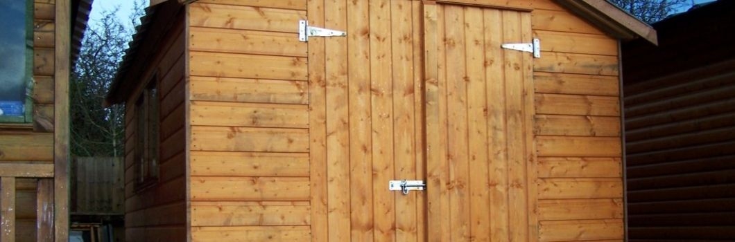McT Woodproducts; Swedish Pine Workshops-Felt Roof - 8ft-10ft wide sheds