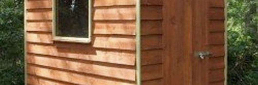 McT Woodproducts; Single Door - 6ft wide sheds