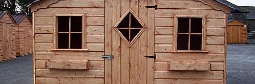 McT Woodproducts; Wendy Houses - Steel Roof